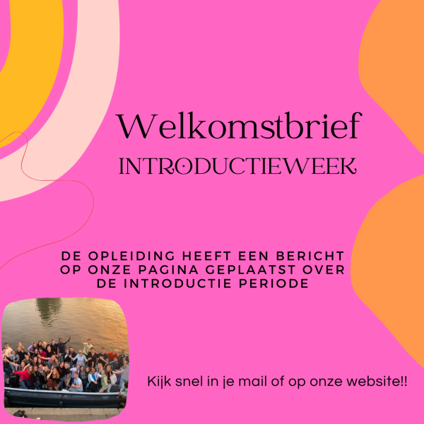 Welkomstbrief